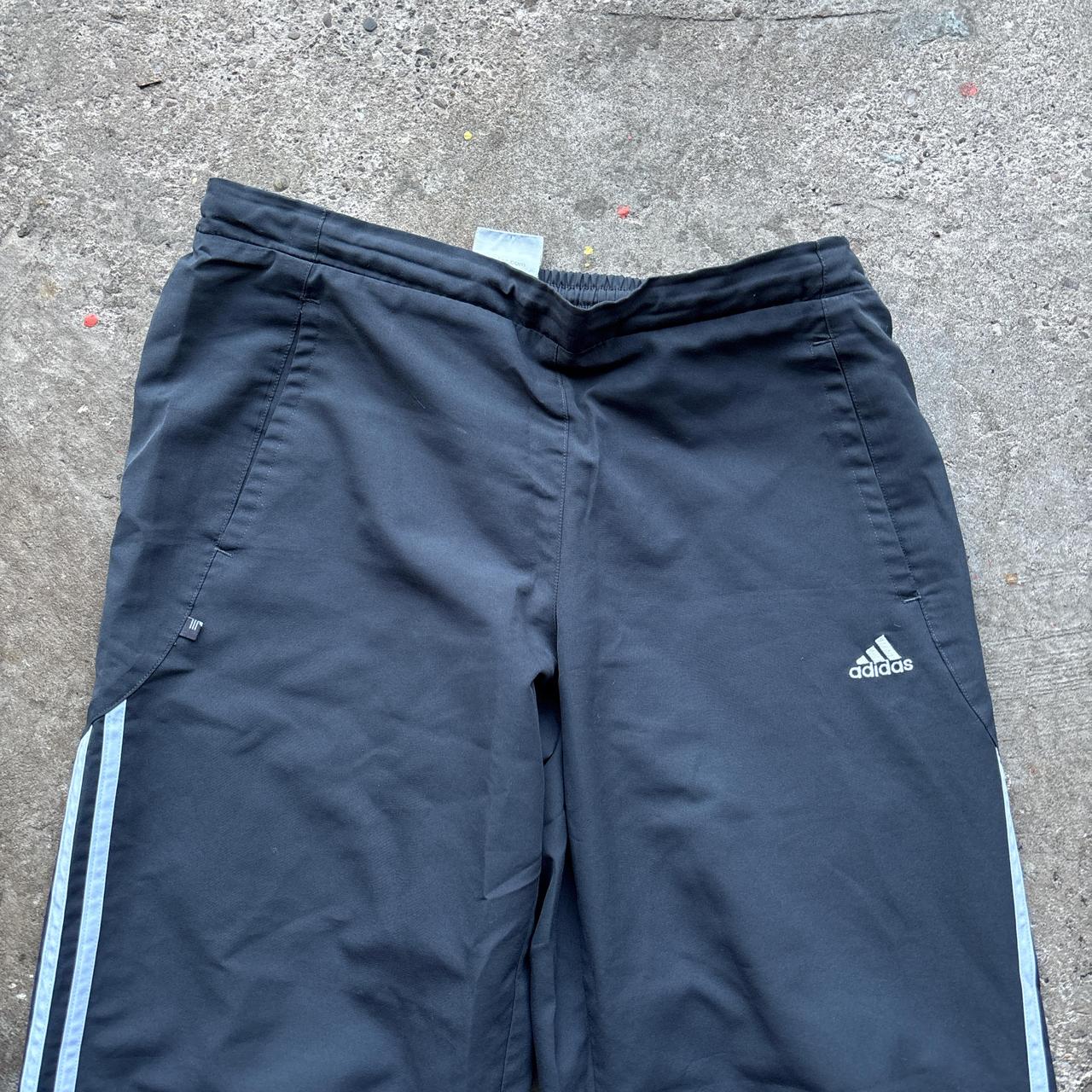 Grey Adidas track pants