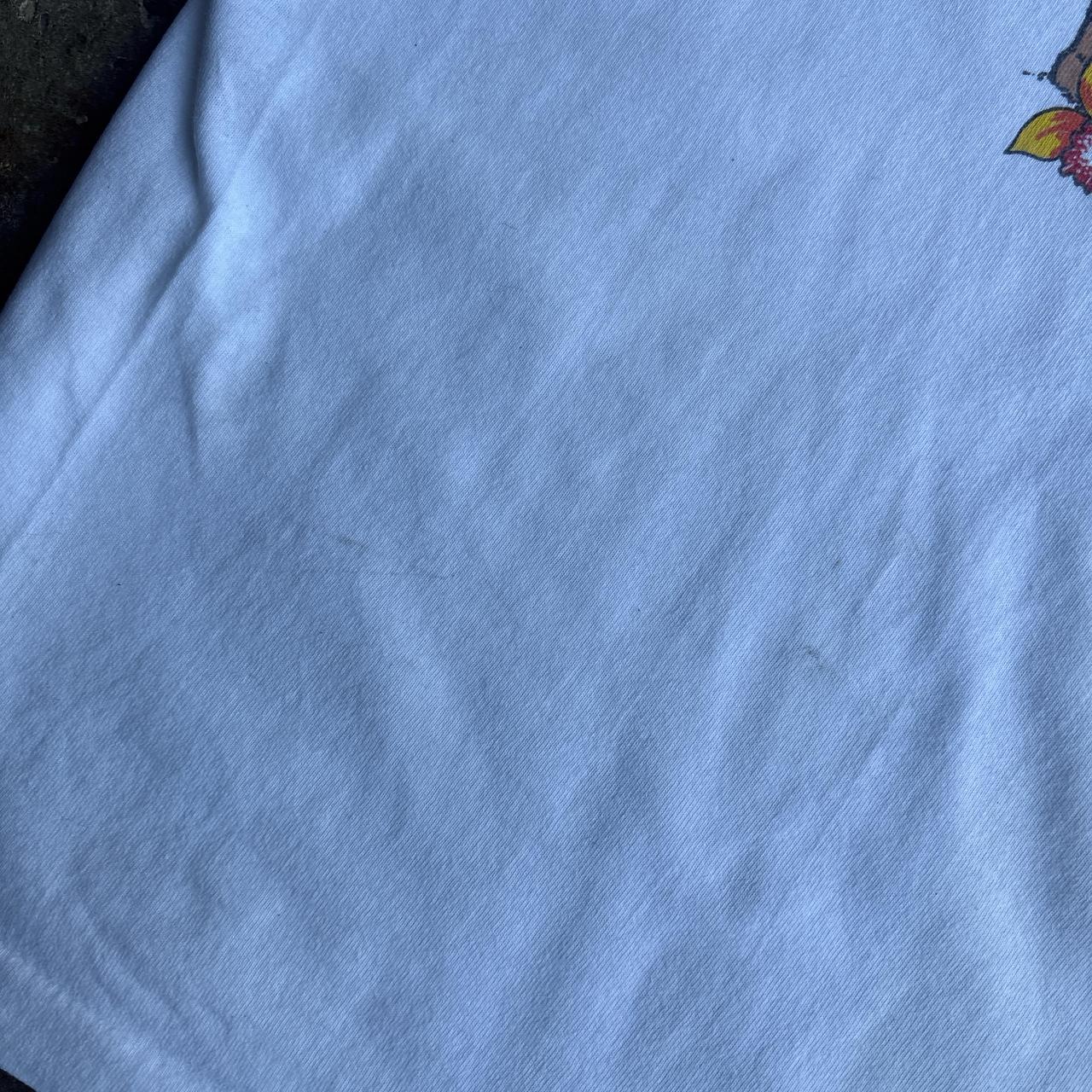 Vintage White ‘Bad Ass Coffee’ Graphic Vest