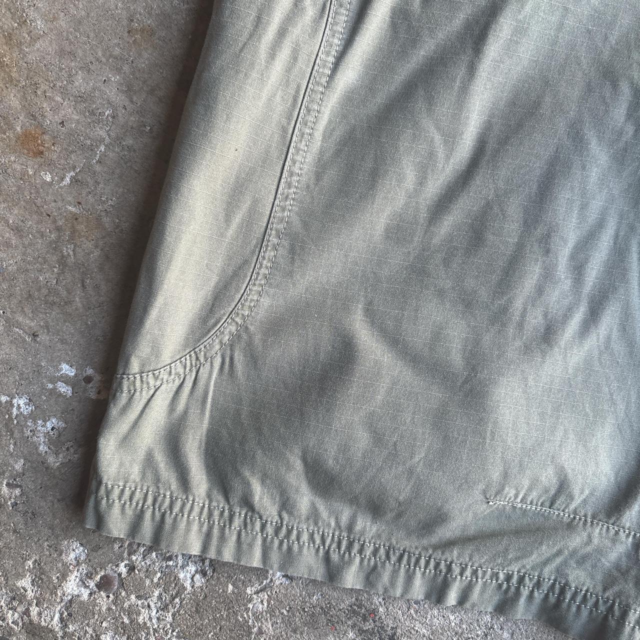 Khaki Green Nike Y2K Technical Cotton Shorts