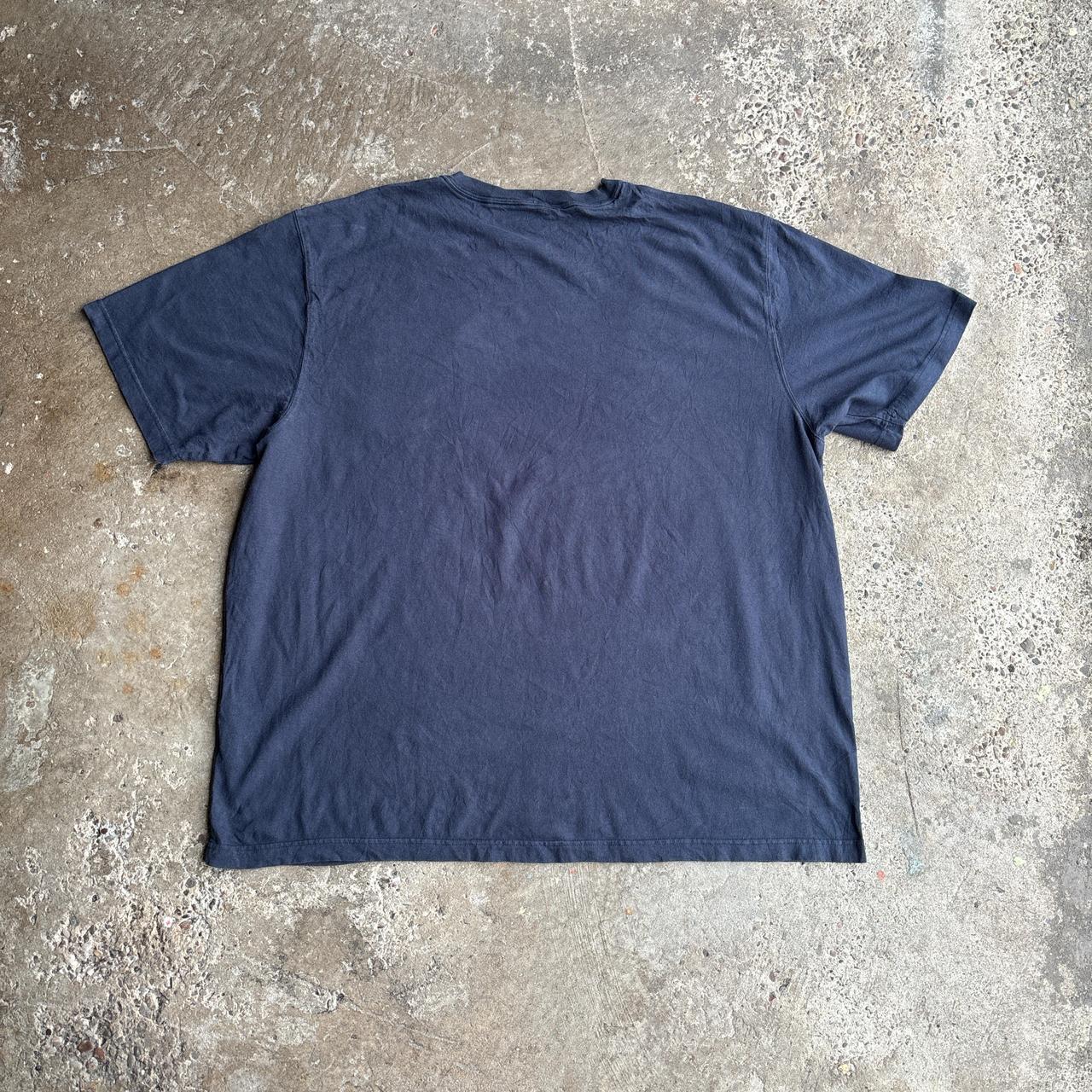 Navy Carhartt Single Pocket T-Shirt - 2XL