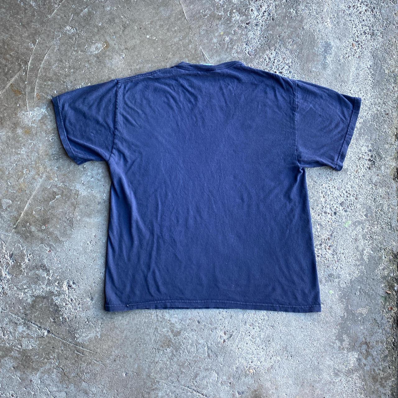 Navy ‘Michigan Wolverines’ Graphic Adidas T-Shirt - L