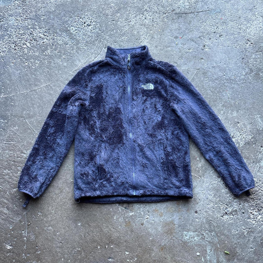Purple The North Face Fleece Jacket - M