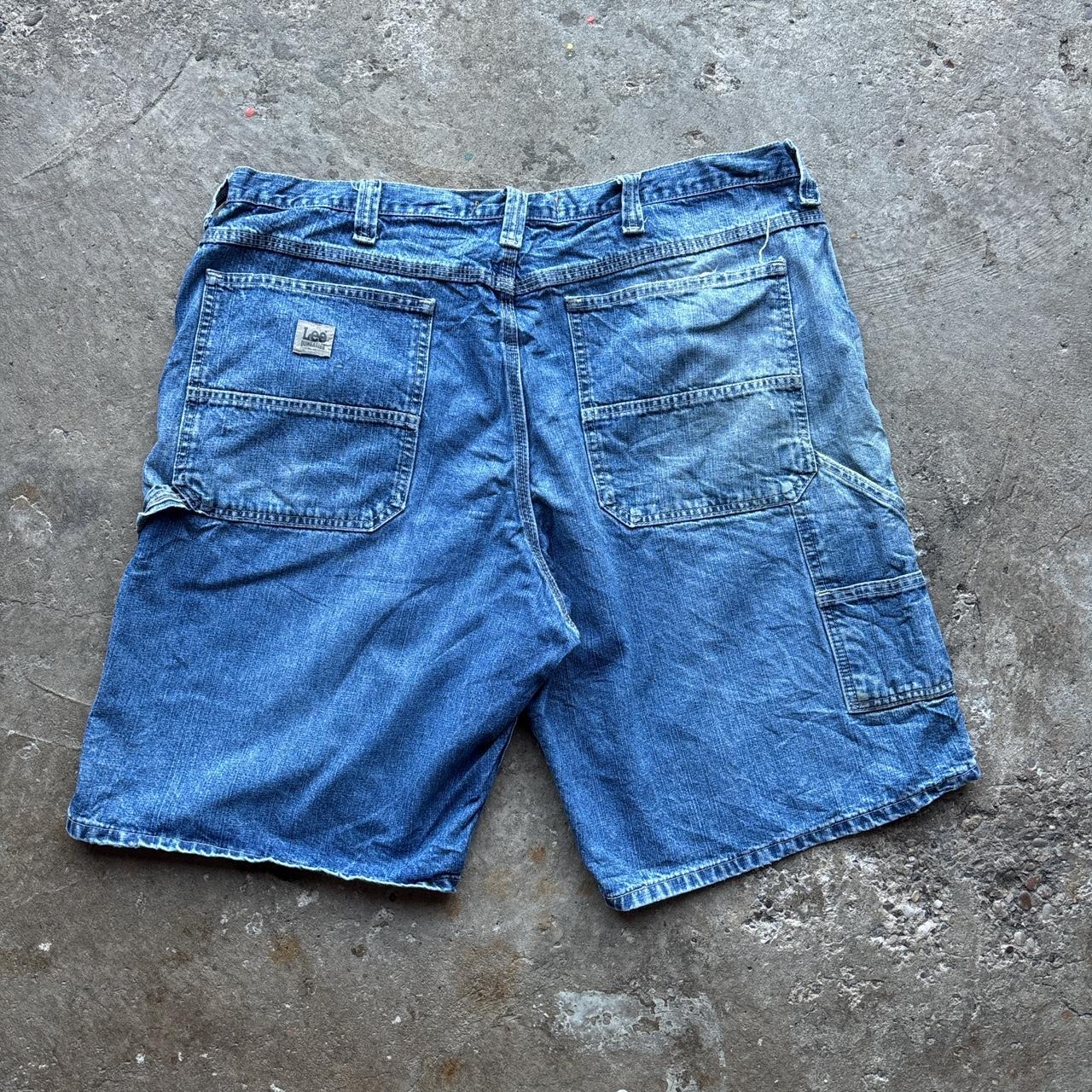 Blue denim Lee Jorts