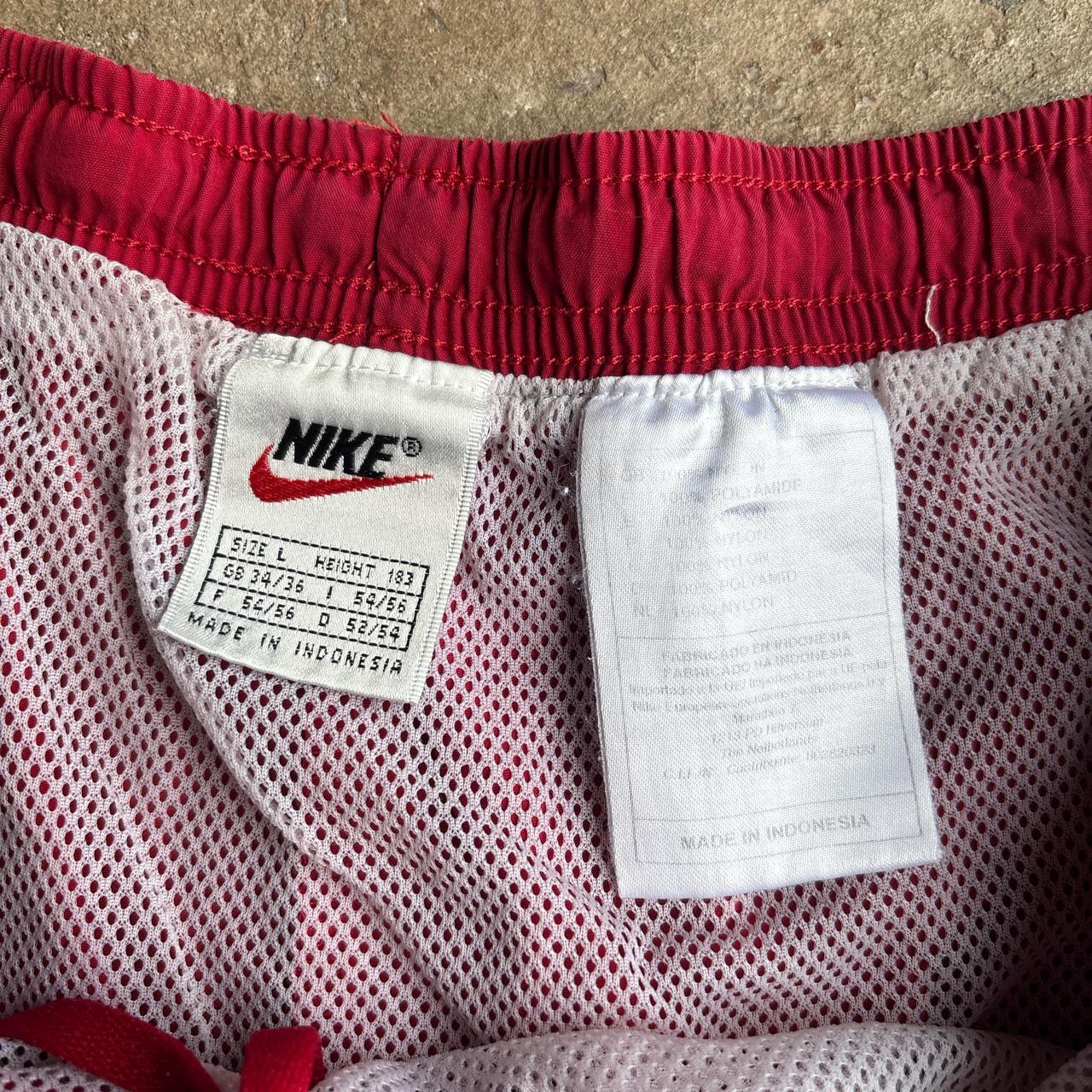 Red Nike Vintage Sportswear/Swimming Shorts