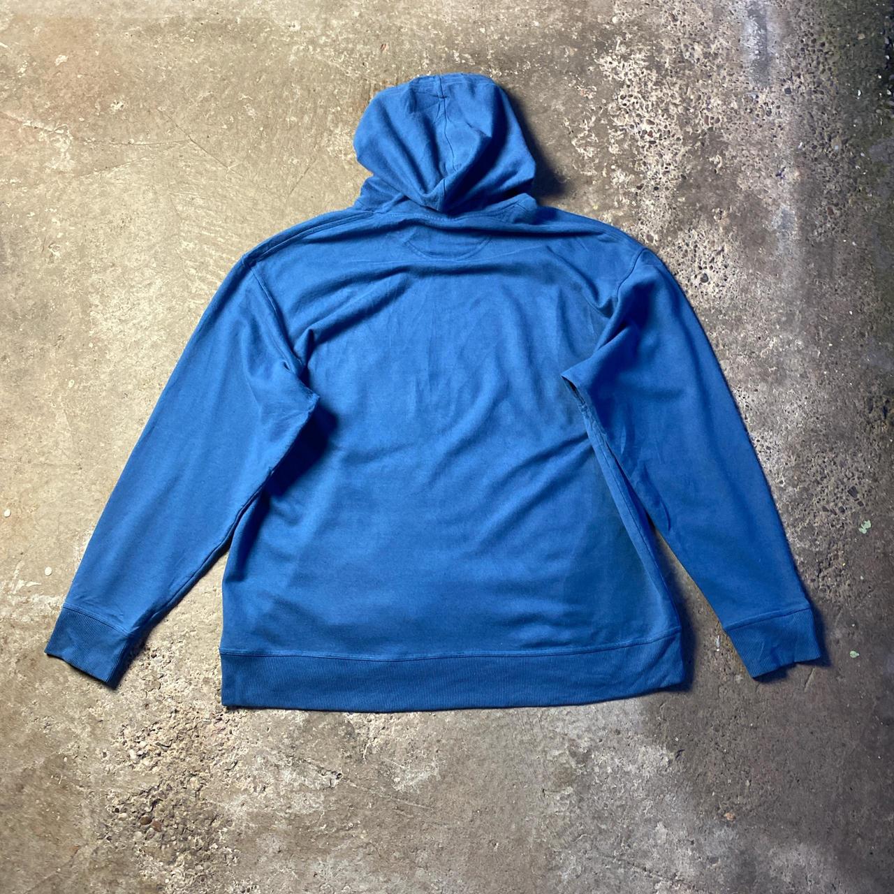 Blue Champion Graphic Logo Hoodie - 2XL