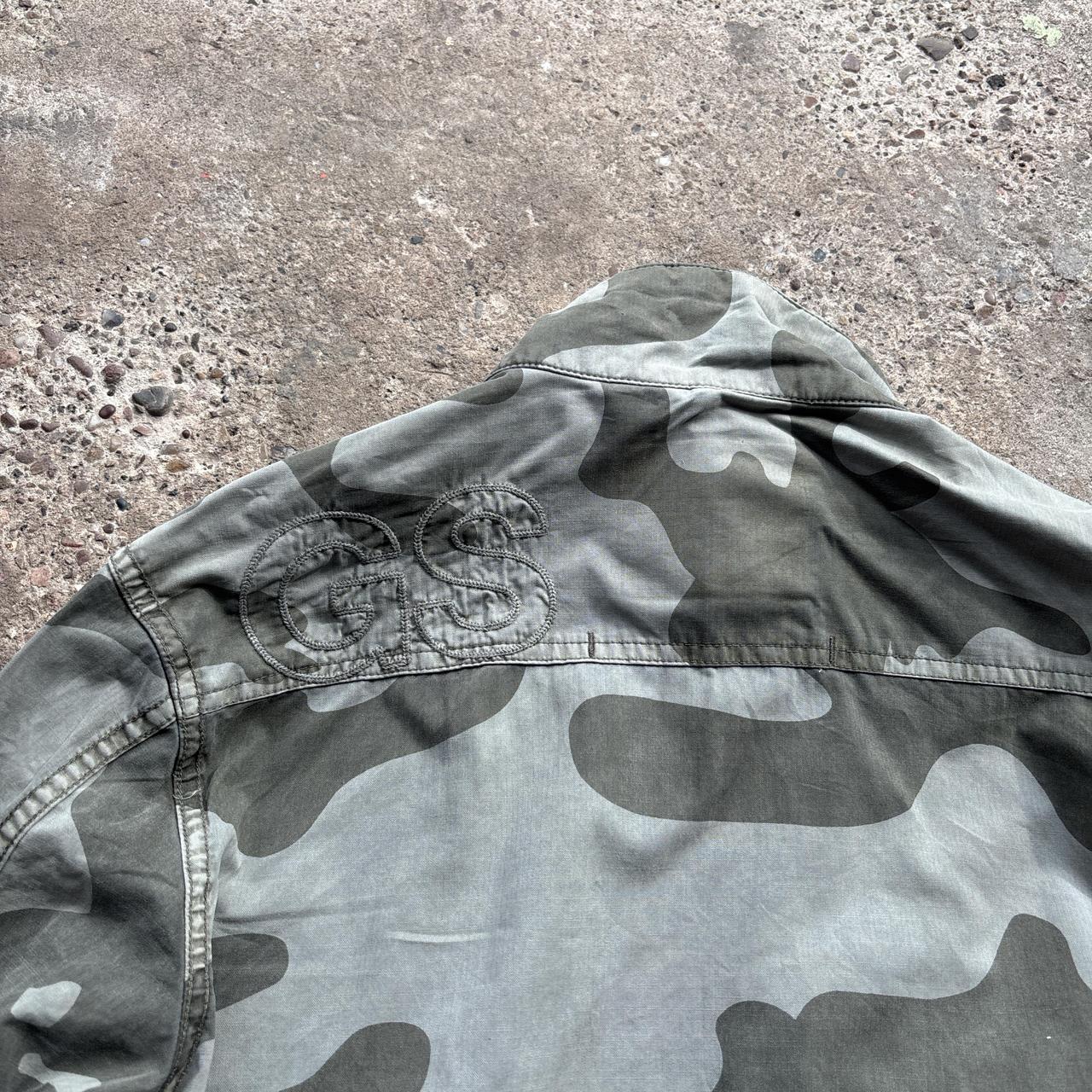 Grey Camo G-Star Raw Utility Jacket - M