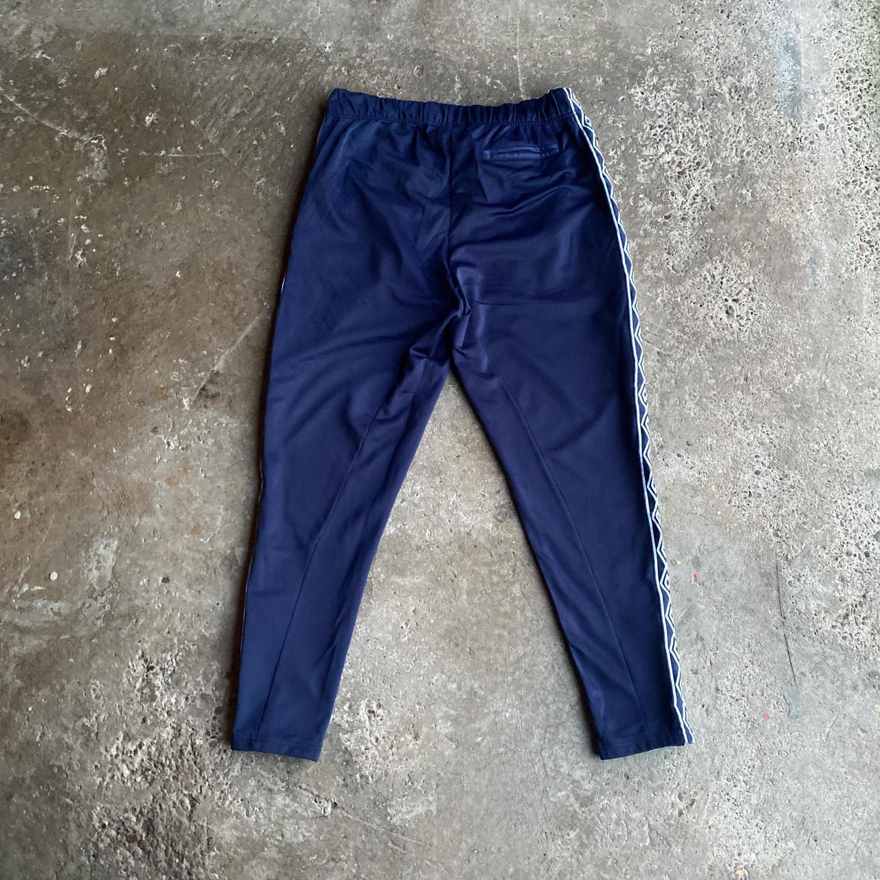 Navy Umbro Logo Tracksuit Pants - XL