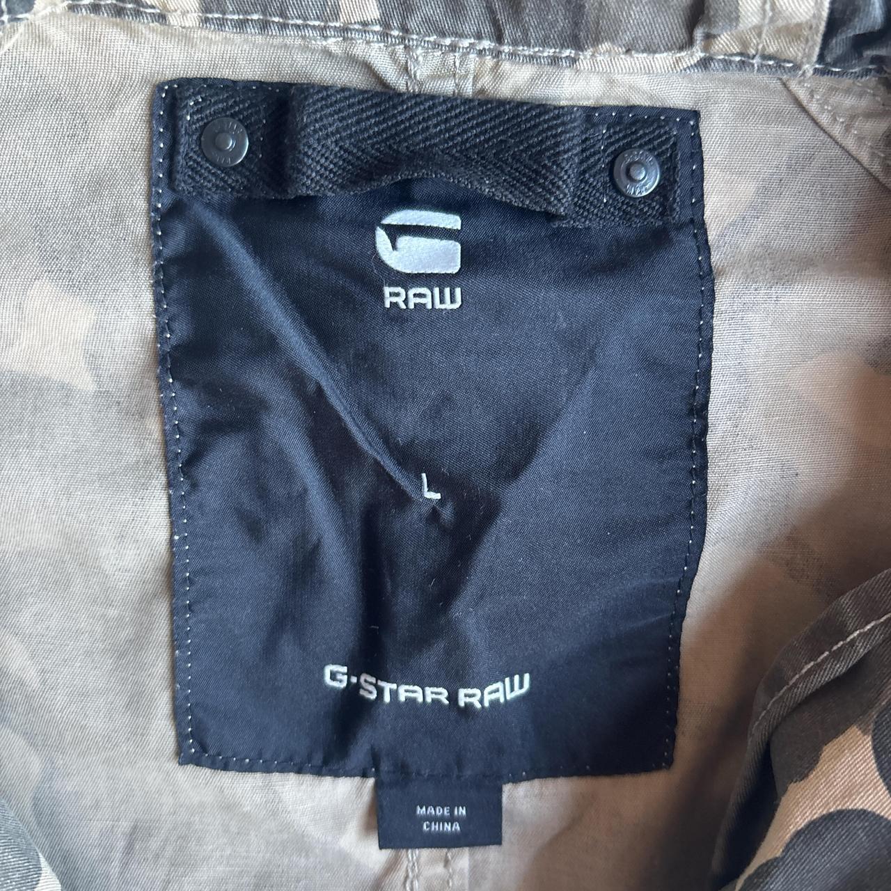 Camouflage G-STAR RAW Parka Jacket