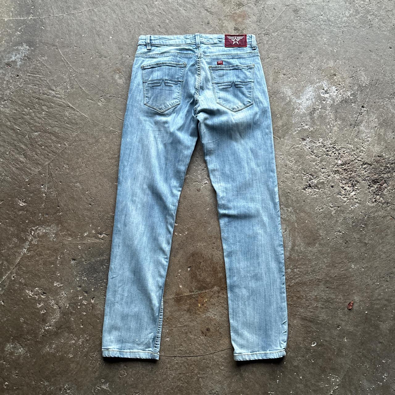 Light blue Avirex straight-leg jeans - W34