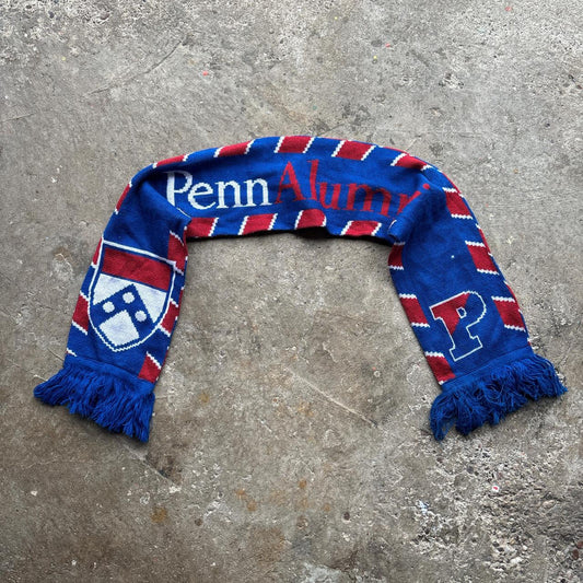 Blue and red Penn Alumni Scarf