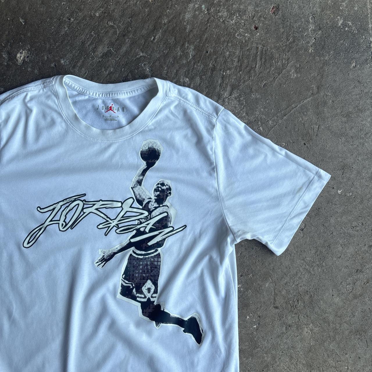 White Jordan Graphic T-Shirt