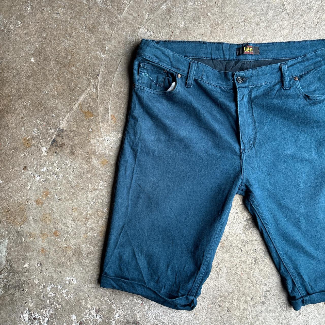 Teal Lee Cotton Chino Shorts
