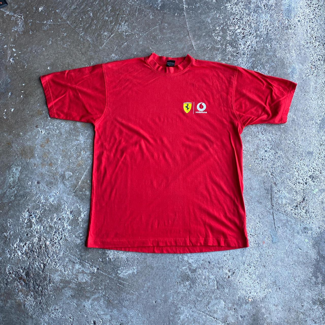 Red Graphic Ferrari T-Shirt - XL