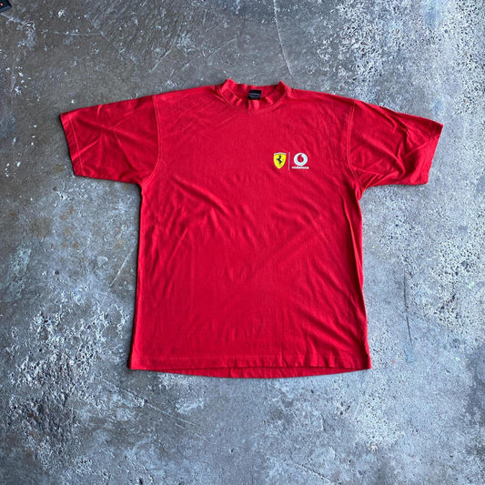 Red Graphic Ferrari T-Shirt - XL