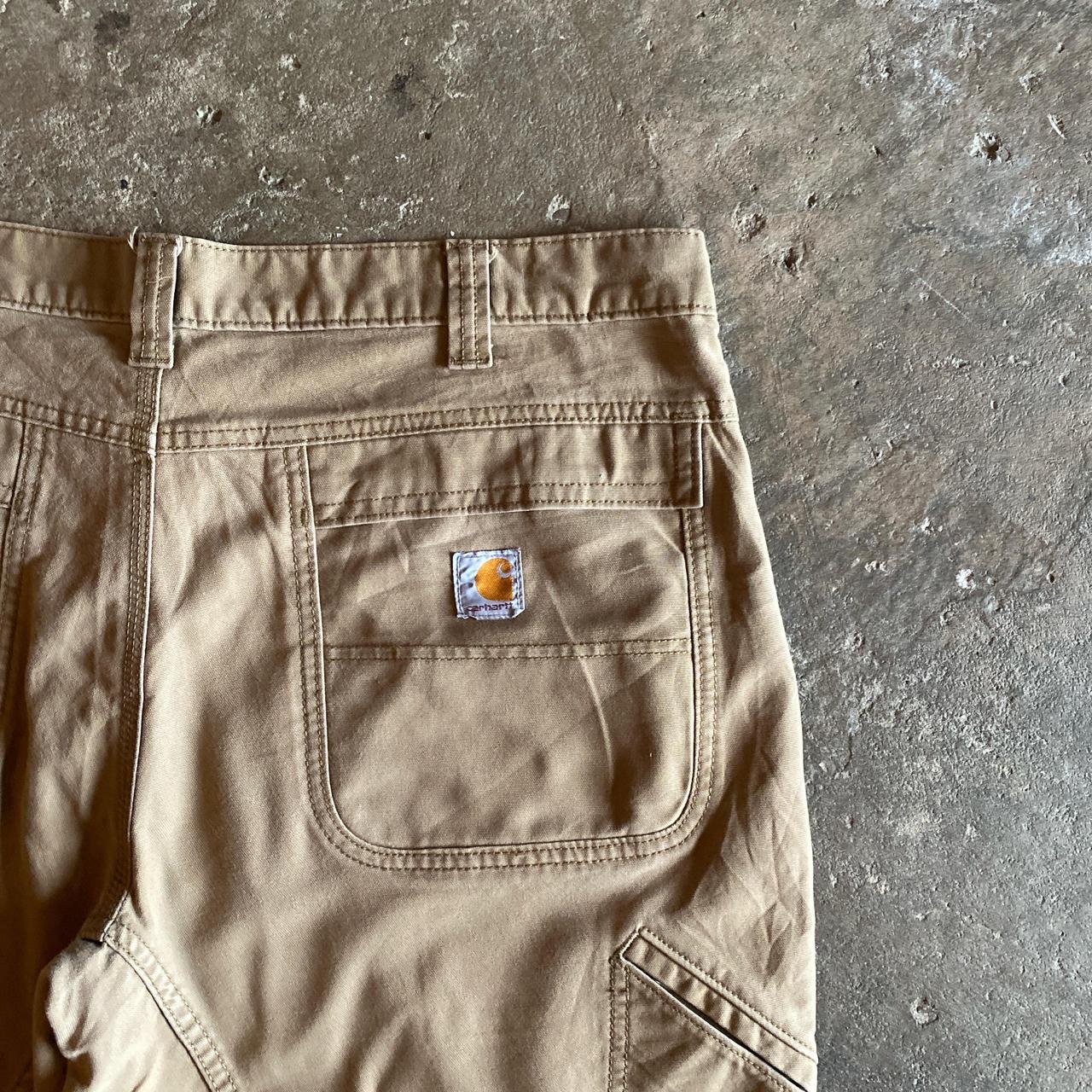 Tan Carhartt Carpenter Pants - W38