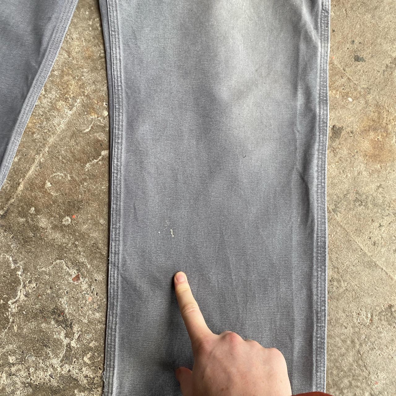 Grey Carhartt Carpenter Pants- W36