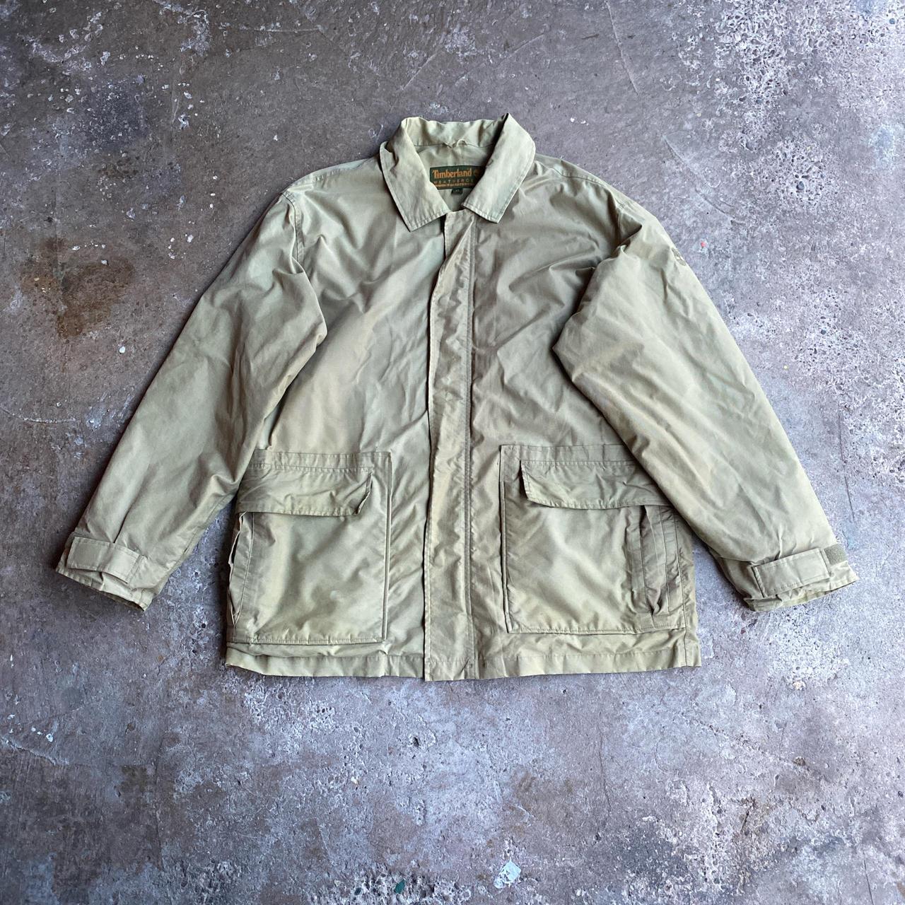 Khaki Green Timberland Full Zip Jacket - XL