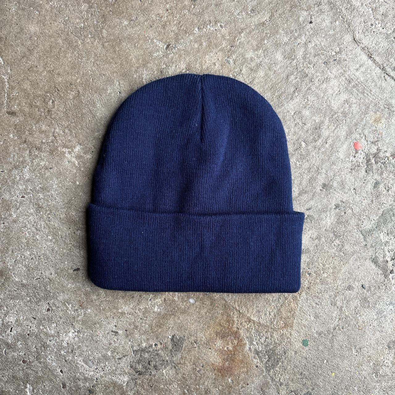 Navy New York Yankees Beanie - One Size