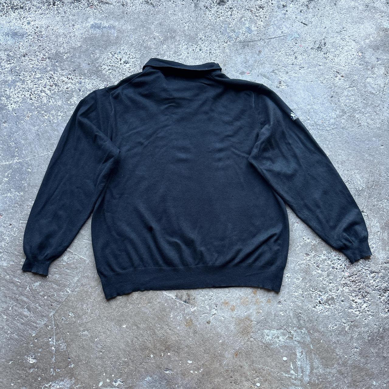 Black Adidas Golf knitted sweater - XXL