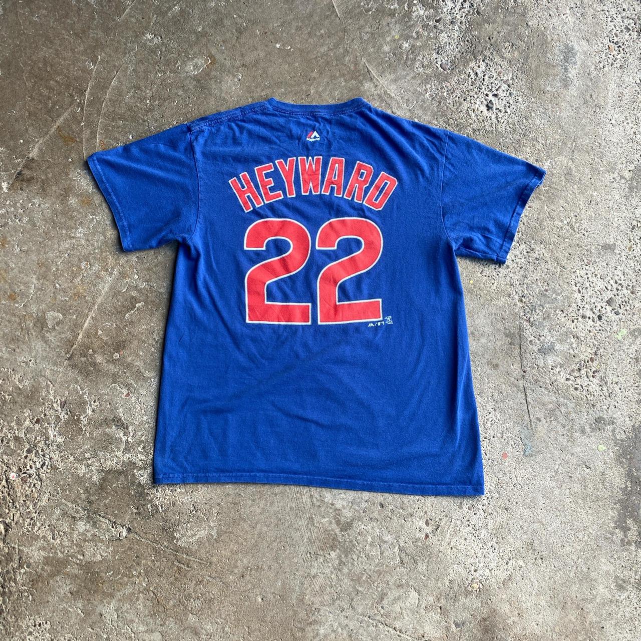 Blue Chicago Cubs Graphic Baseball T-Shirt - M