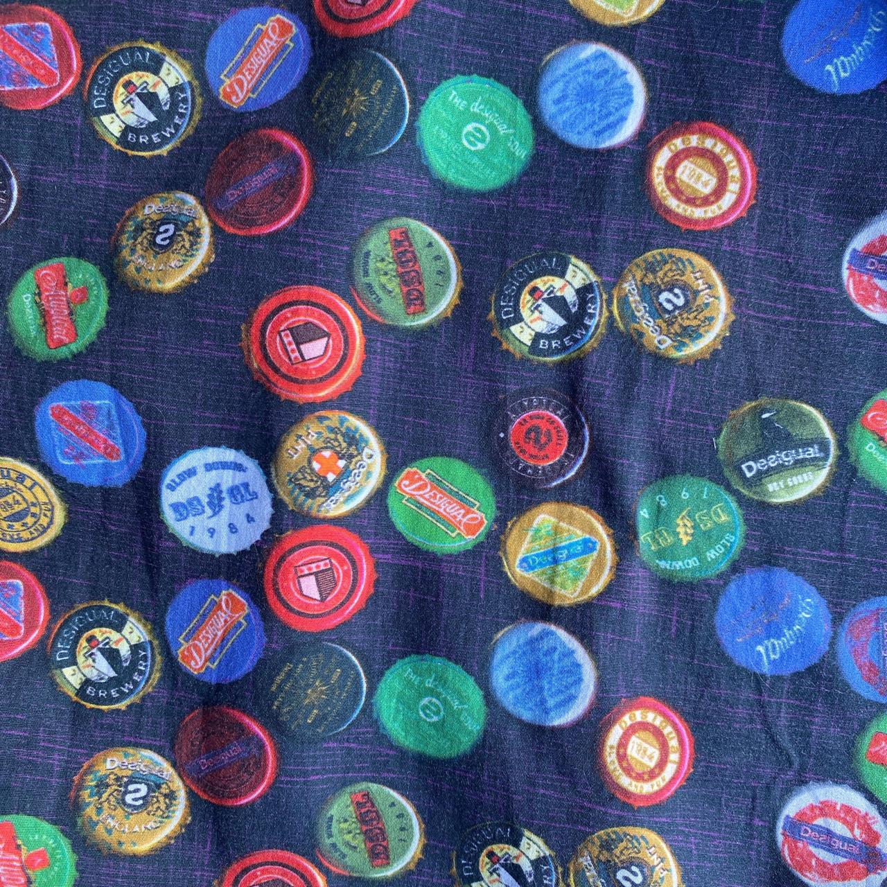 Beer Top Graphic Design Desigual Long-Sleeve Shirt