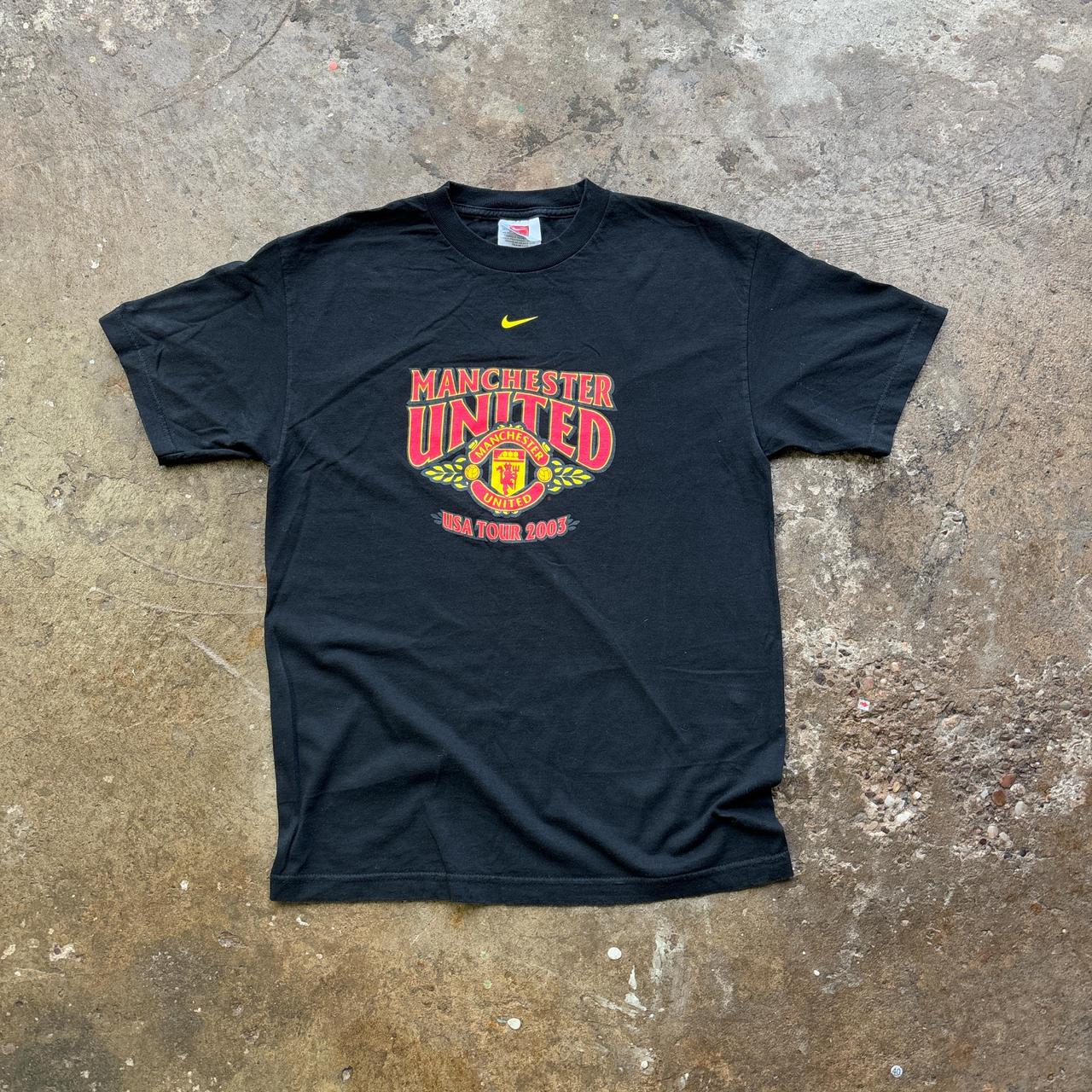 2003 Manchester United USA Tour Black Nike Team