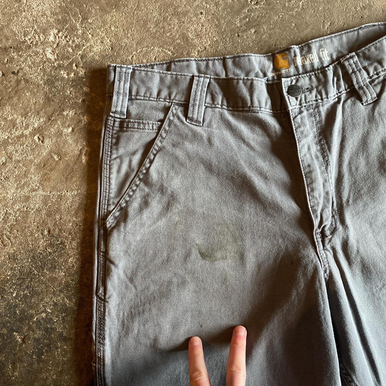 Grey Carhartt Carpenter Pants - W34
