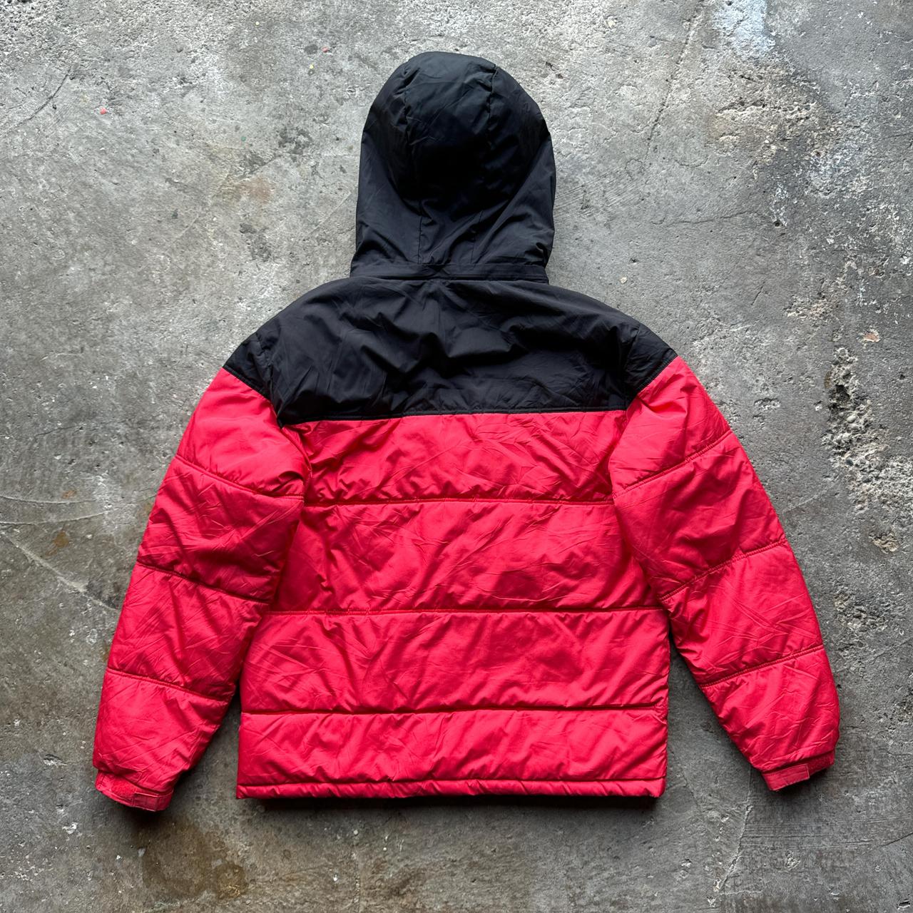 Vintage red and Black Nike Puffer