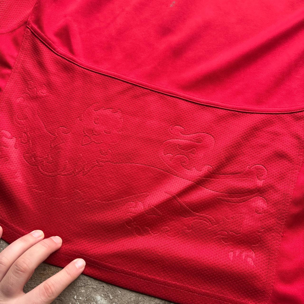 Red 2009 South Africa Lions Rugby shirt