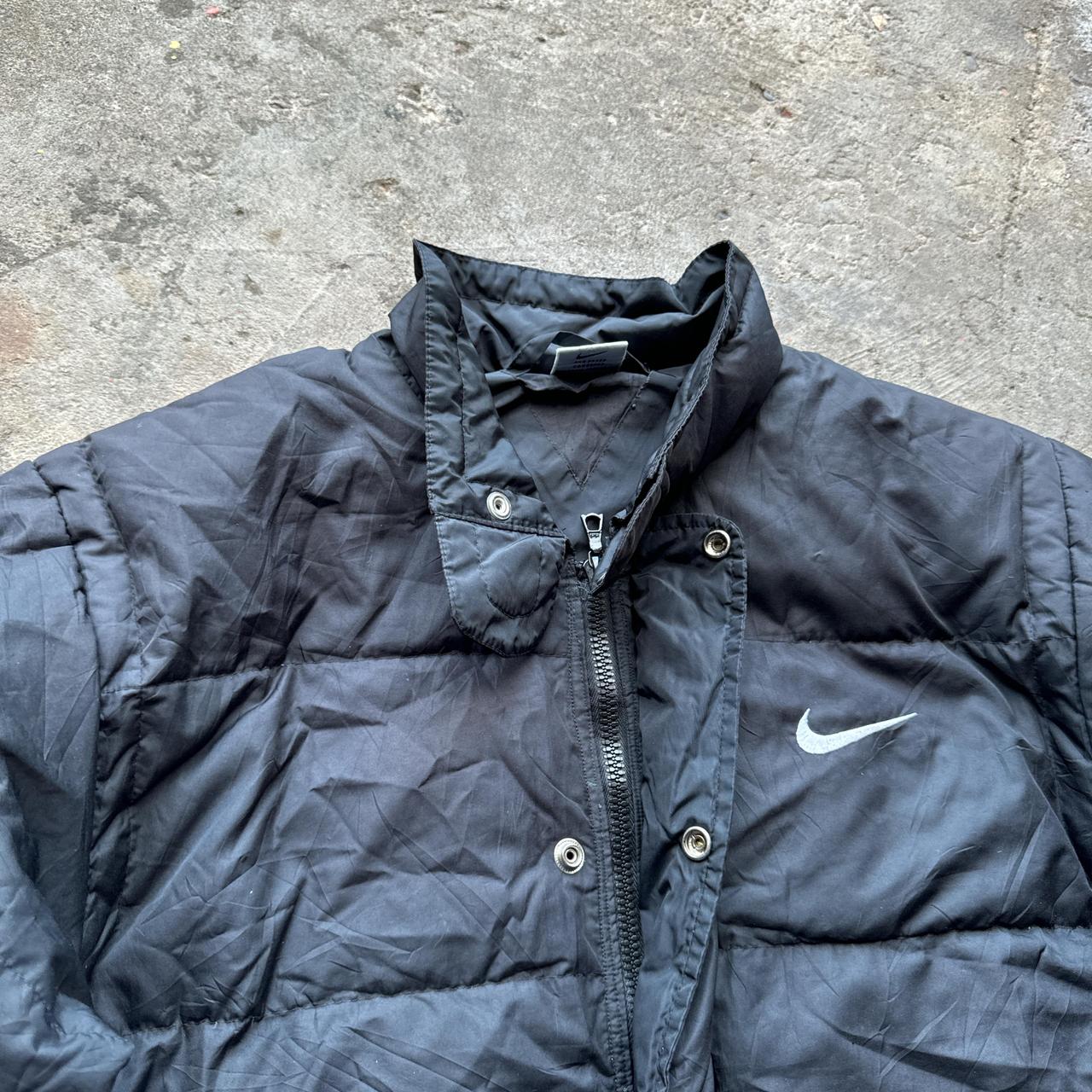 90s black Nike Puffer jacket