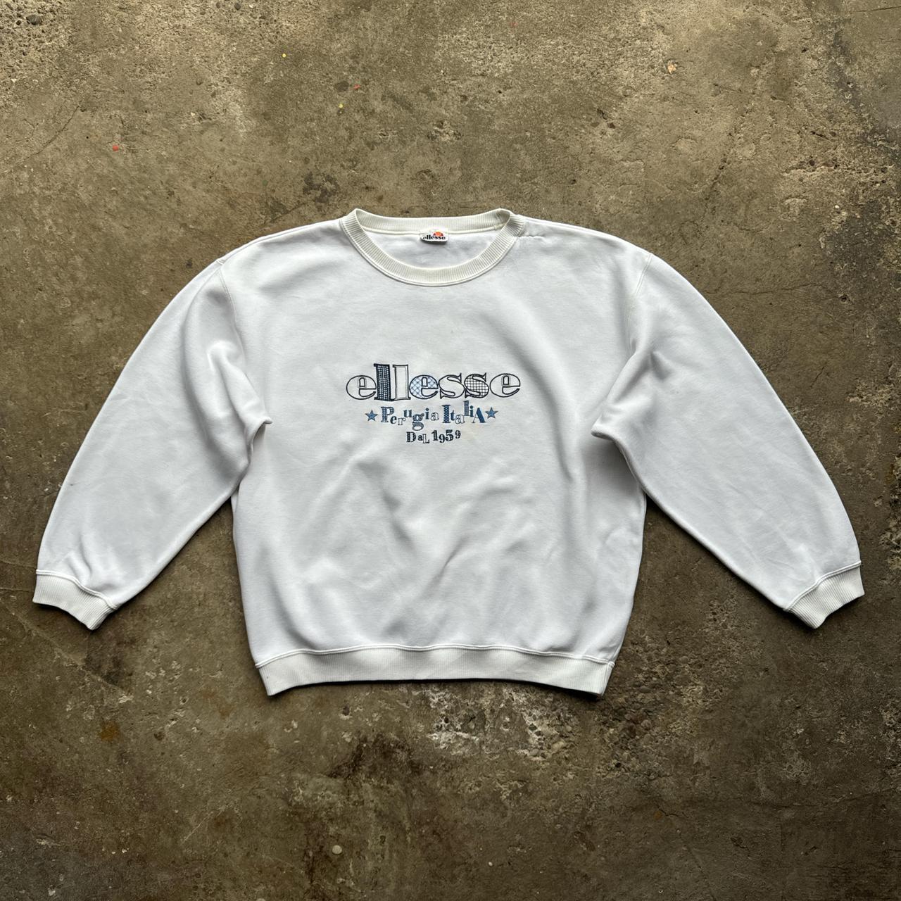 Vintage white Ellesse sweatshirt