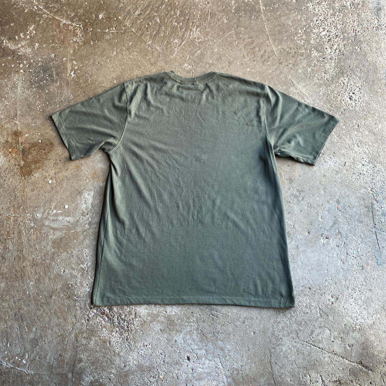 Khaki Green Carhartt Logo Graphic T-Shirt - XL