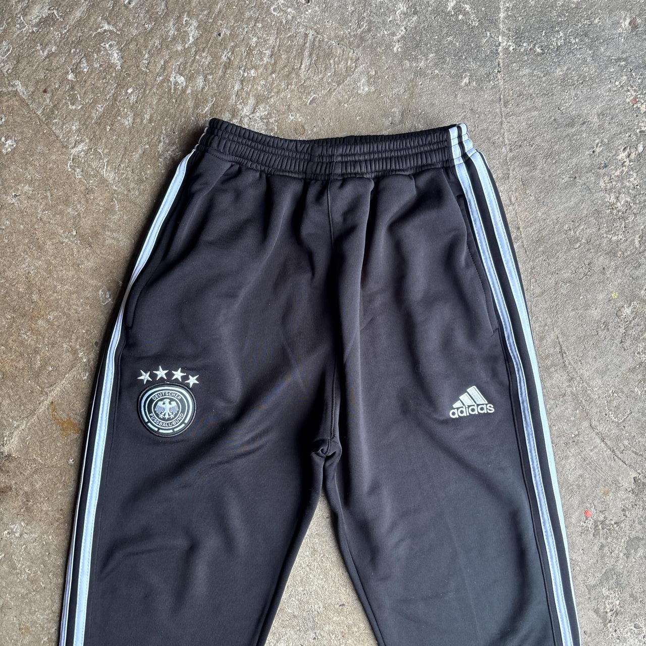 Black Adidas Germany Football Sweatpants - XL