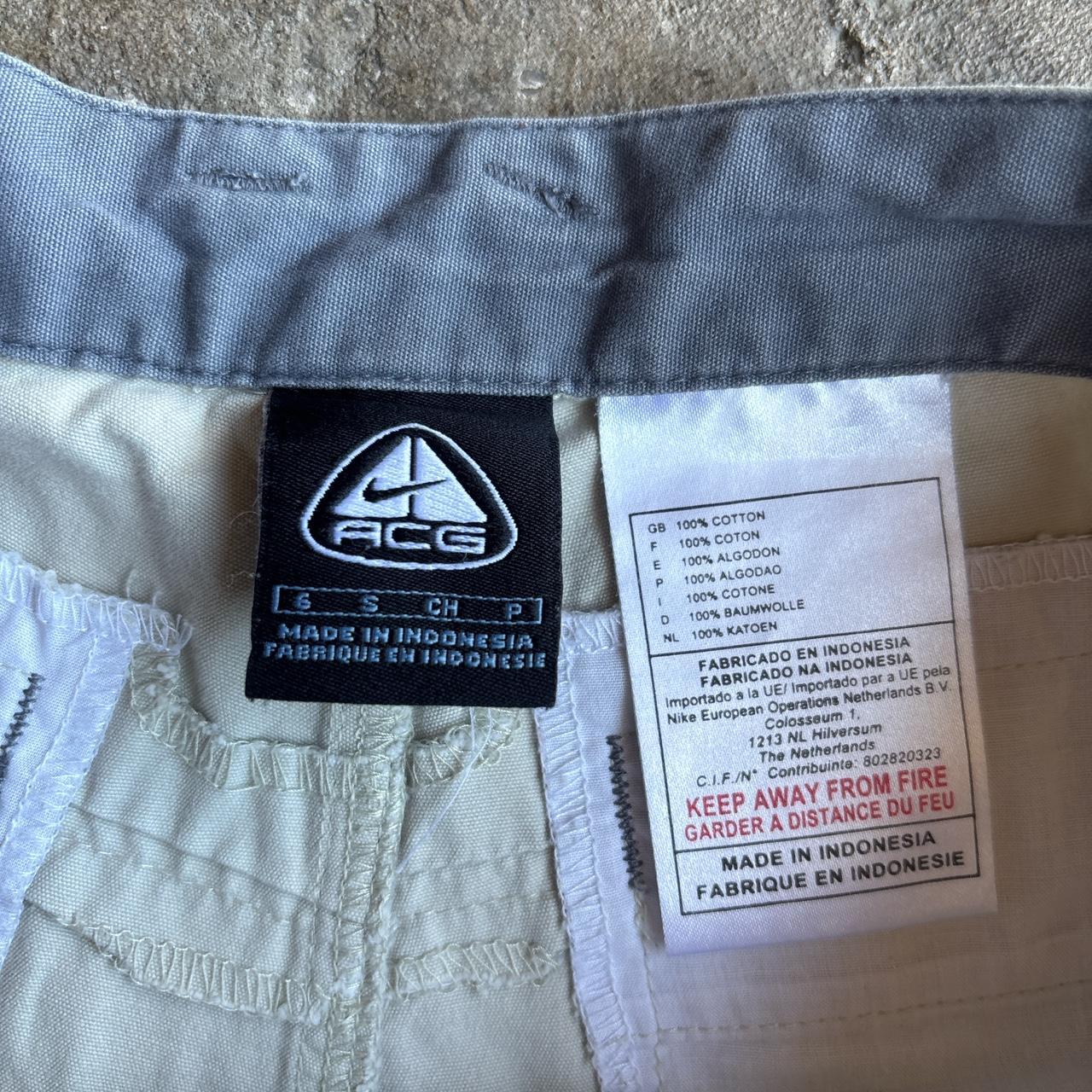 00’s Cream Nike ACG Cotton Shorts