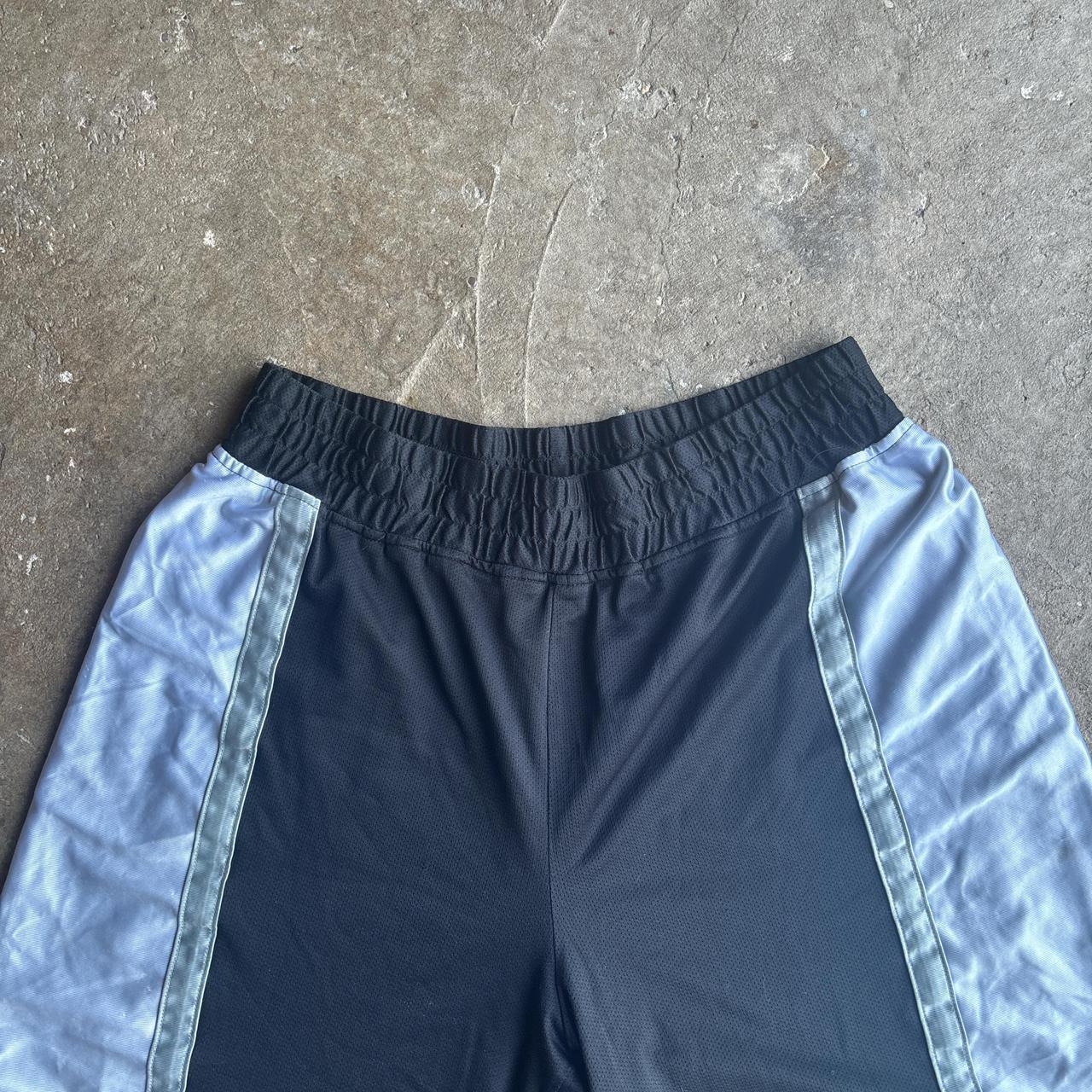 Black/Silver Nike Dri-Fit Basketball Shorts