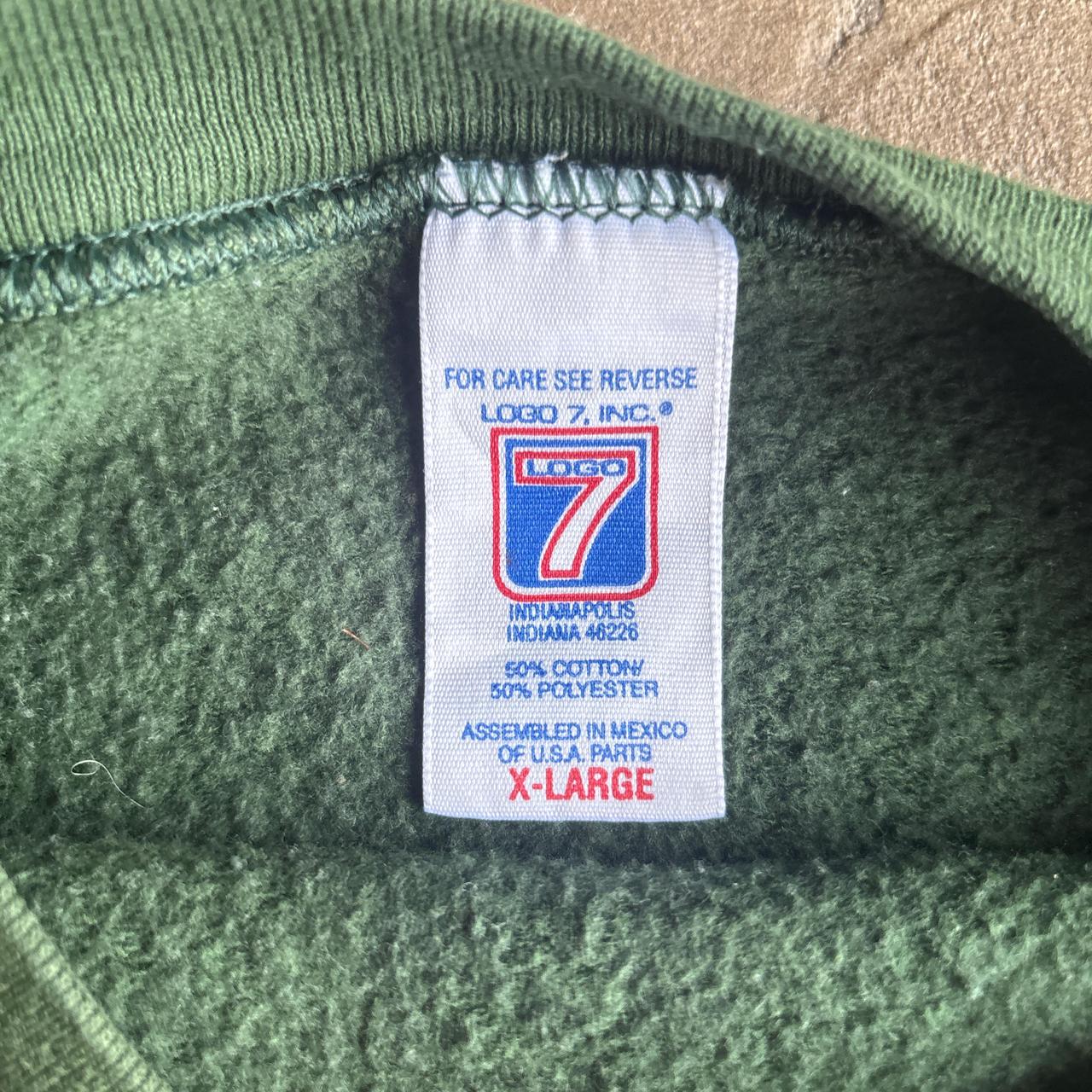 90s Green Bay Packers Graphic Crewneck Sweatshirt - XL