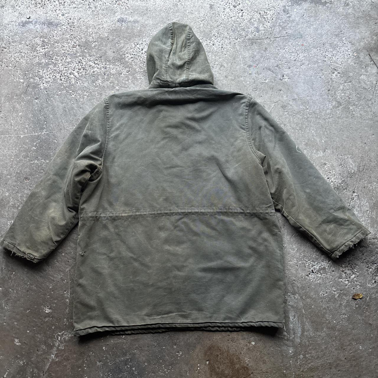 Vintage Khaki Green workwear jacket - XL