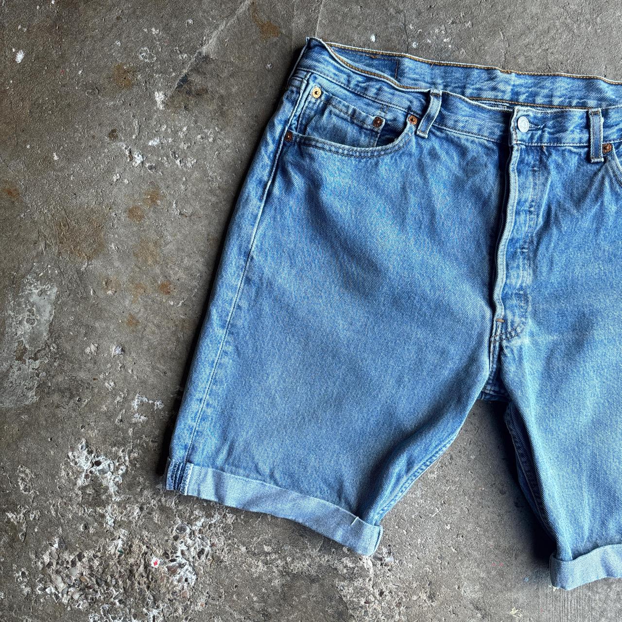 Blue Denim Levi’s 501 Jean Shorts
