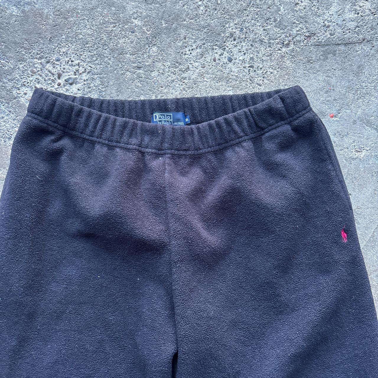 Vintage Black Fleek Polo Ralph Lauren Joggers - XL
