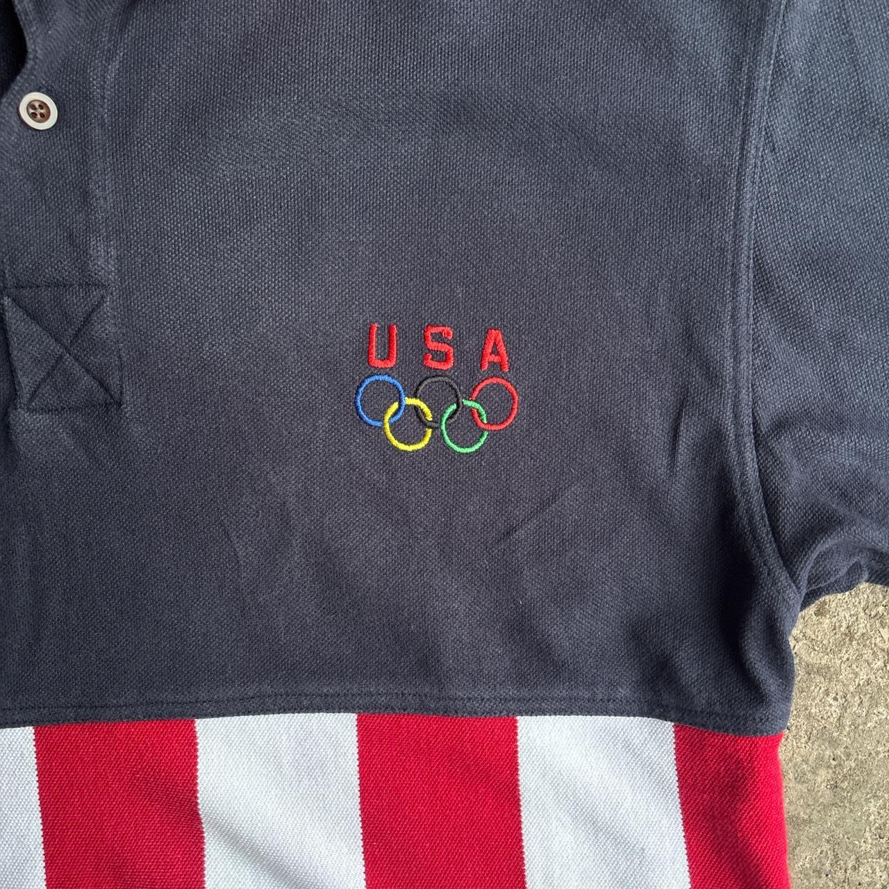 Vintage USA Olympics Champion Polo Shirt - L