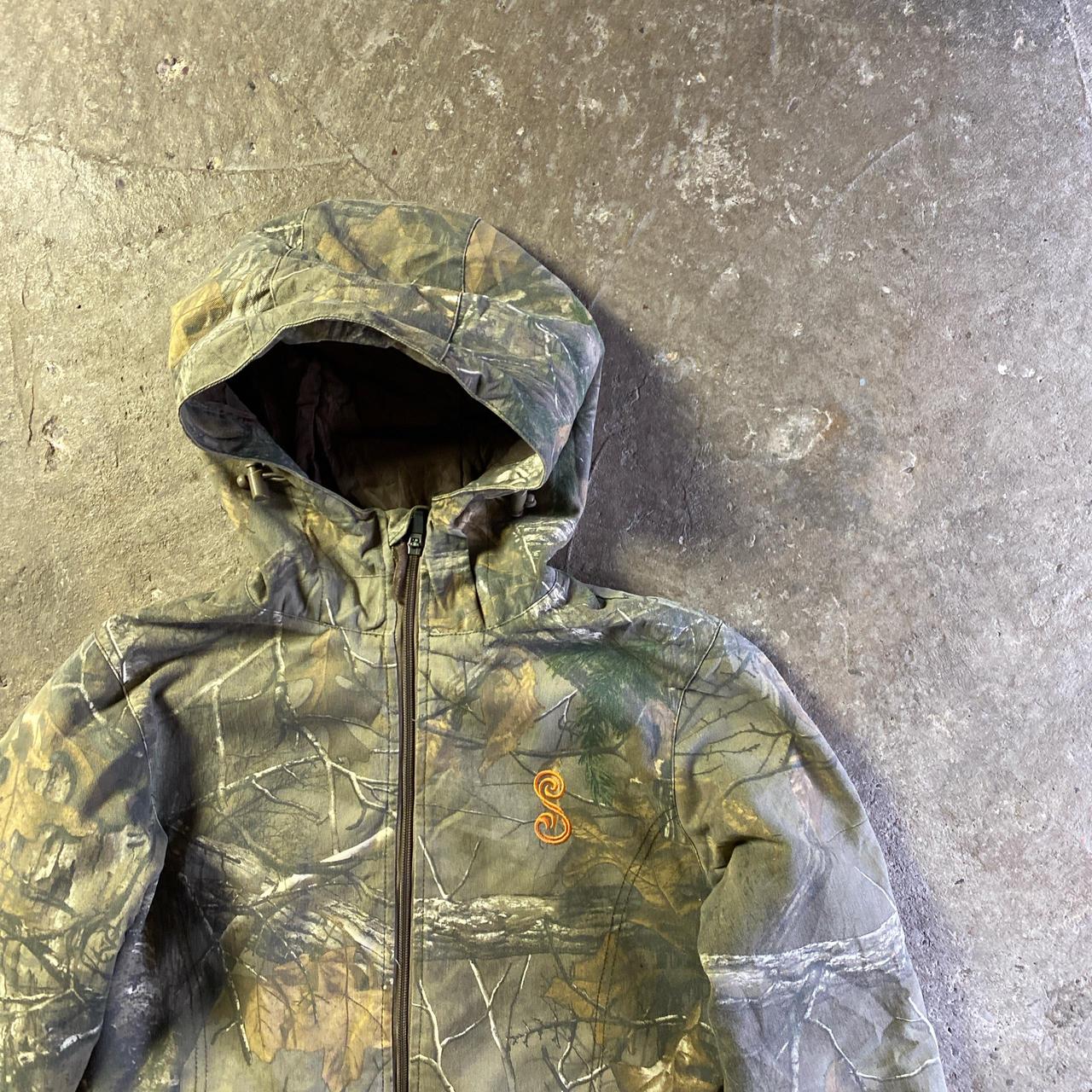 She’ Real Tree Camouflage Hooded Jacket - S