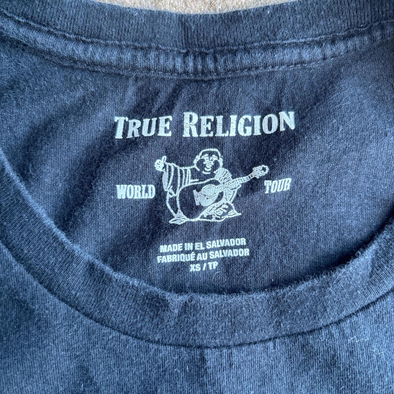 Black True Religion Graphic T-Shirt