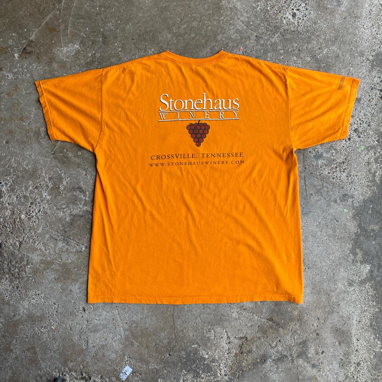 Orange Winery Graphic T-Shirt - XL