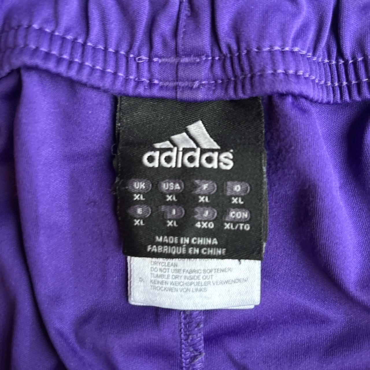 Yellow & Purple LA Lakers Adidas Basketball Shorts - XL