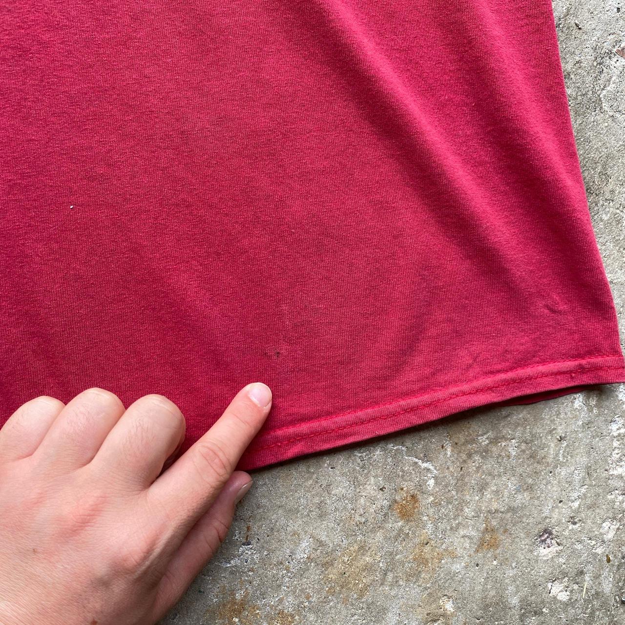 Red vintage graphic tee with ‘Tacky Jacks’ print - XXL