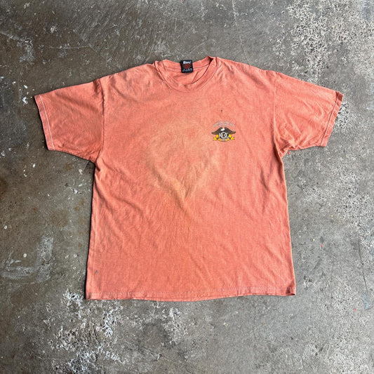 Peach Harley Davidson Graphic T-Shirt