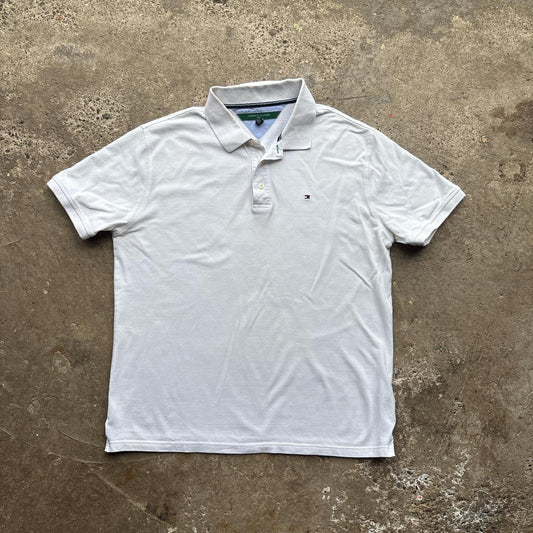 White Tommy Hilfiger Golf polo shirt