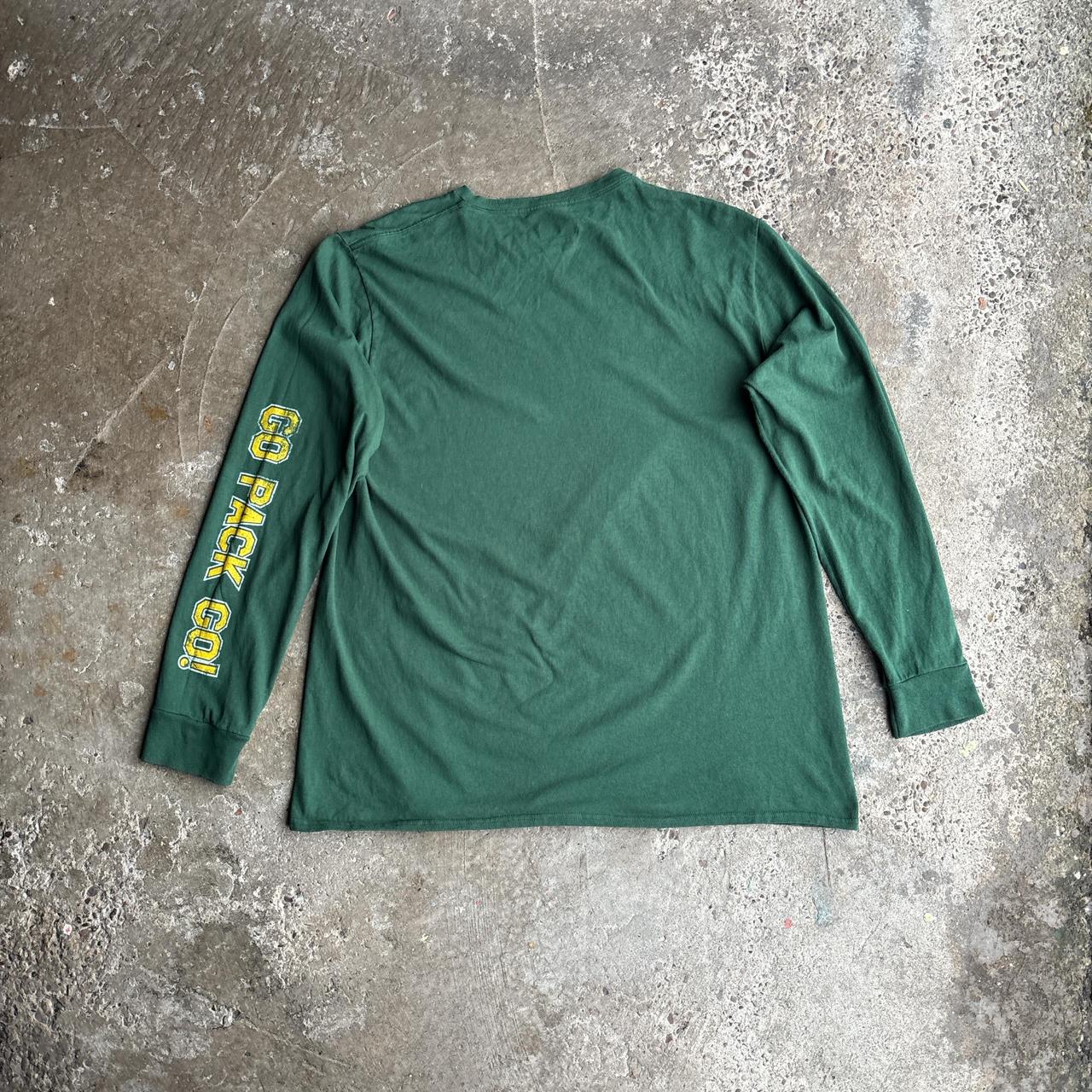 Green Graphic Green Bay Packers NFL Long-Sleeve T-Shirt - XL