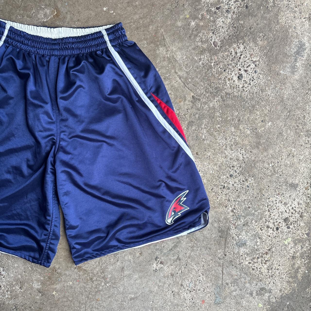 Blue Atlanta Hawks Basketball Style Shorts