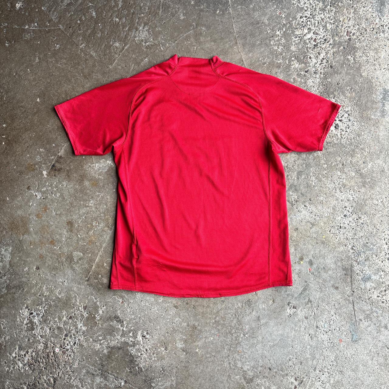 Red Manchester United 07/08 Nike Home Shirt - M